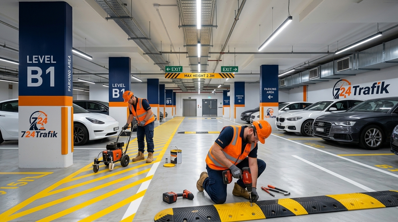 724 Trafik Otopark Montaj Hizmeti